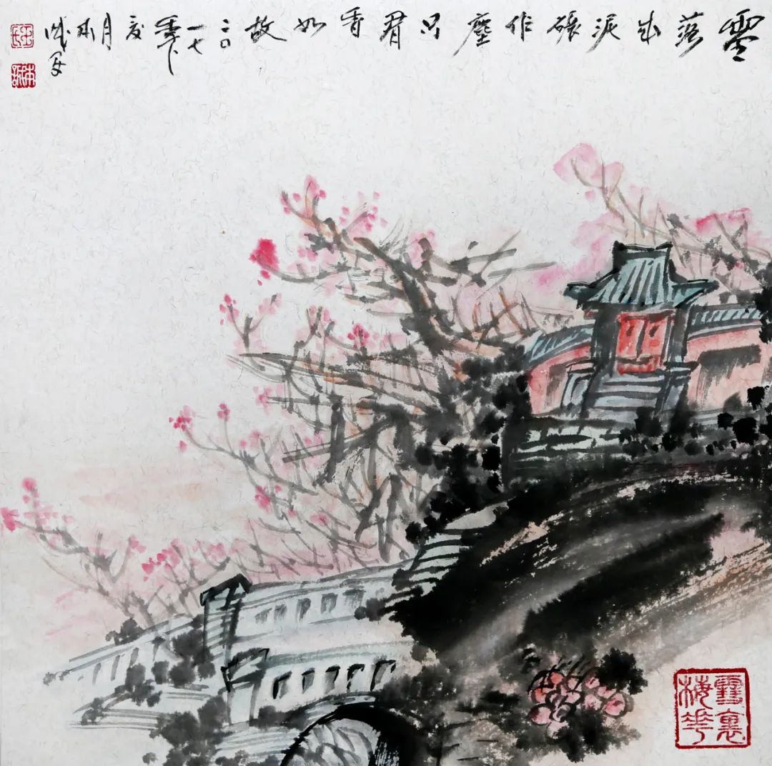 泰山朝晖，著名画家王本诚应邀参展“巍巍岱宗·耀我中华——中国画名家精品邀请展”