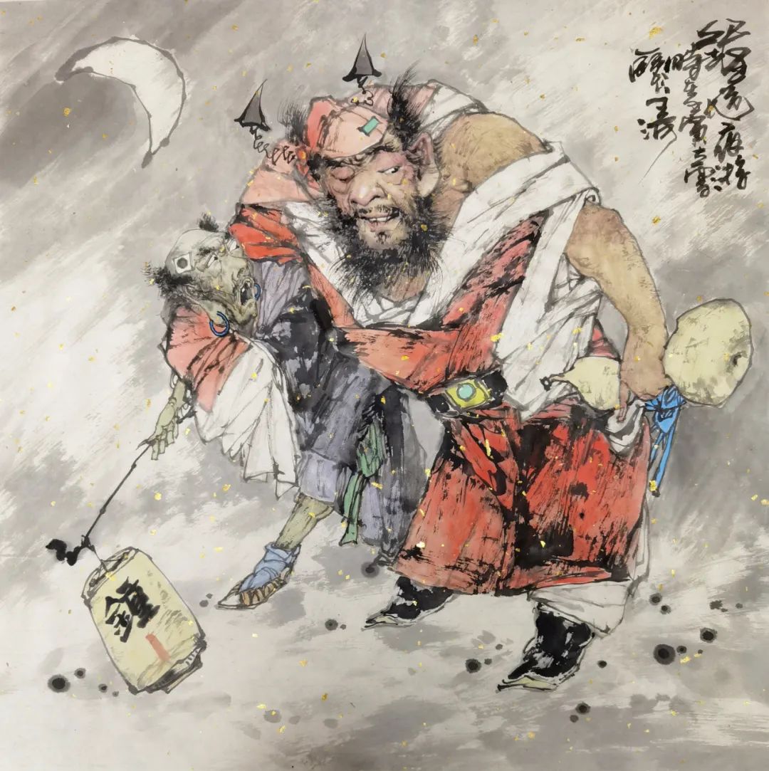 问道深山，著名画家王河应邀参展“巍巍岱宗·耀我中华——中国画名家精品邀请展”