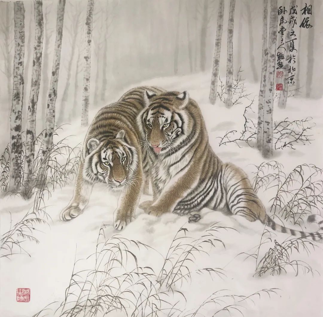 著名画家吕维超应邀参展，“巍巍岱宗·耀我中华——中国画名家精品邀请展”在泰安开展