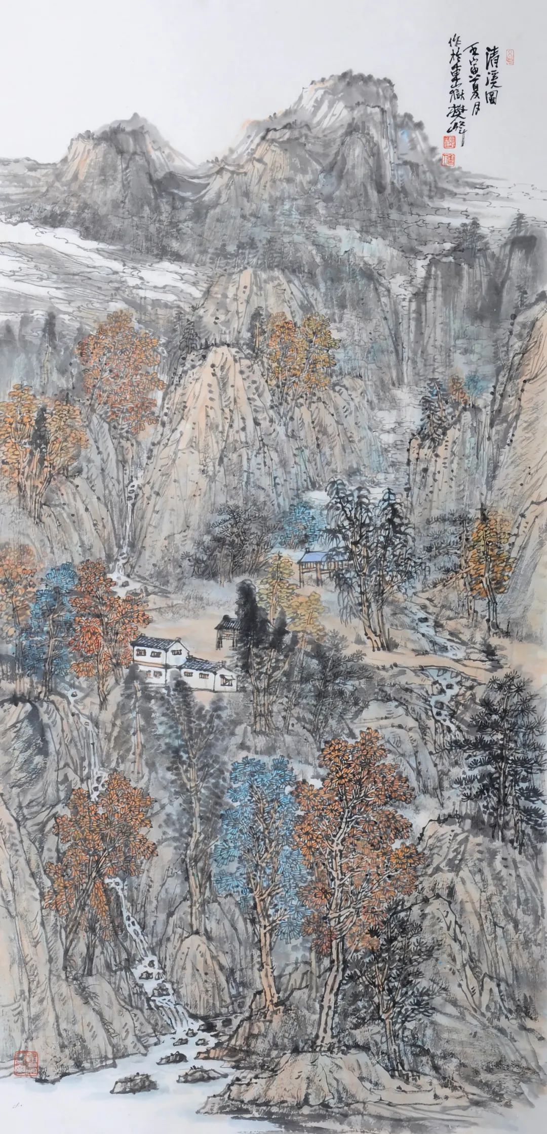 沉雄古逸，著名画家樊峰应邀参展“巍巍岱宗·耀我中华——中国画名家精品邀请展”