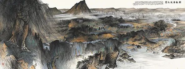 青山冉冉，碧水澄鲜——评析著名画家常朝晖的青绿山水