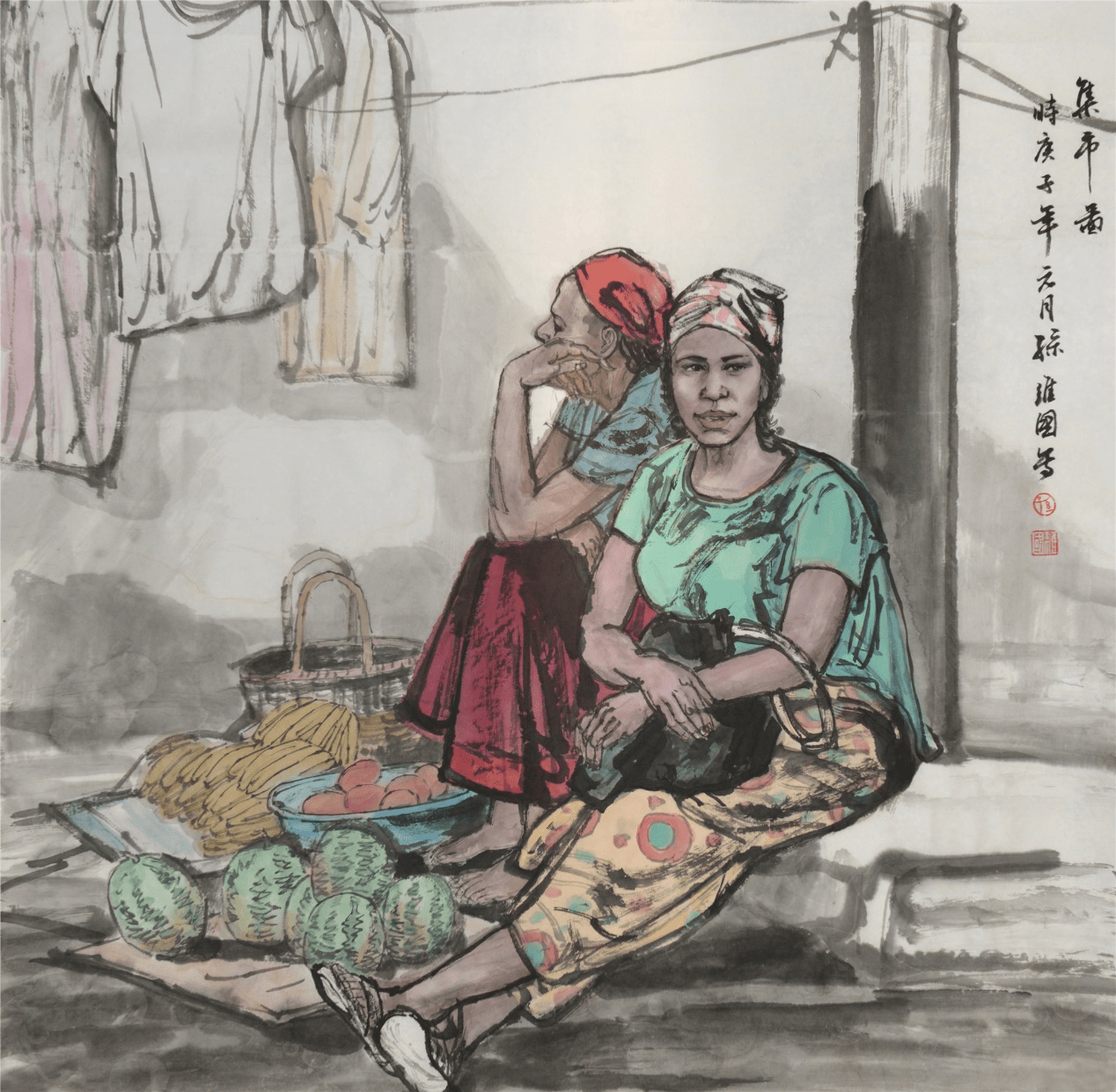 孙维国笔下的“赞比亚印象” ：讲述非洲故事，展现中国画魅力