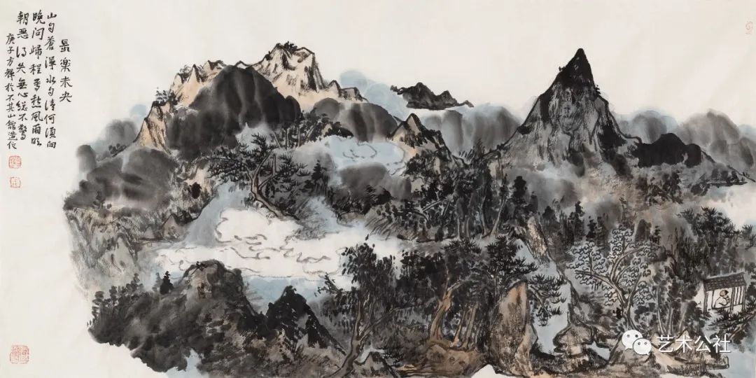 疏明雨后山——青年画家方辉的审美追求