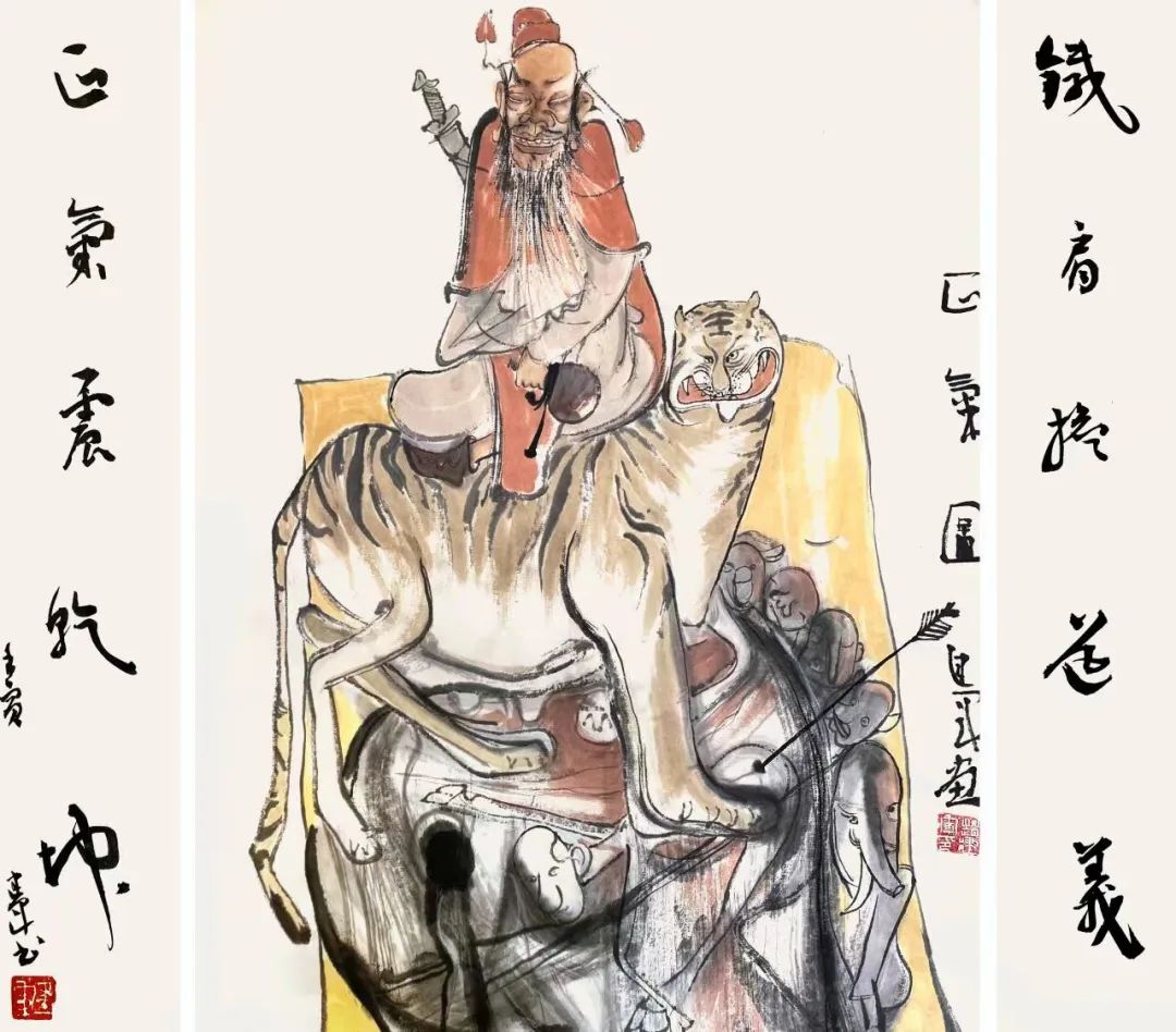 著名画家赵建军应邀参展，“倾情翰墨·雅集高唐——中国画名家作品展”在聊城高唐开幕