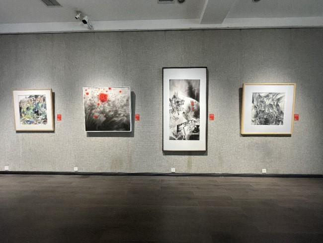 为时代画像，“水墨清韵——当代中国画家作品联展”长沙站开幕