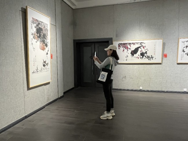 为时代画像，“水墨清韵——当代中国画家作品联展”长沙站开幕