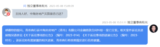 踩雷中海外房地产、“巴龙系”，青岛农商银行20亿借款难追回