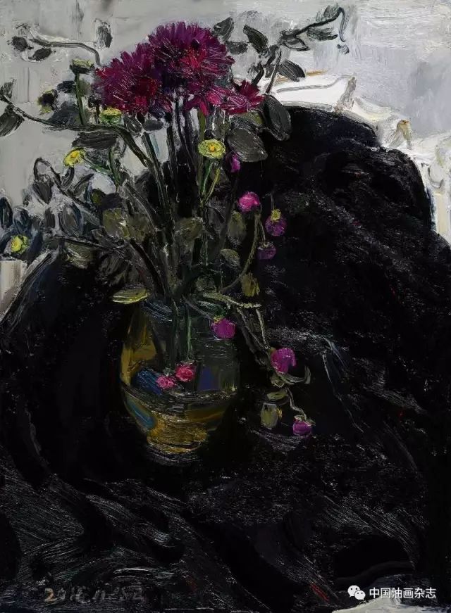 王琨的油画人生：用笔落花朵朵，彰显视野格局