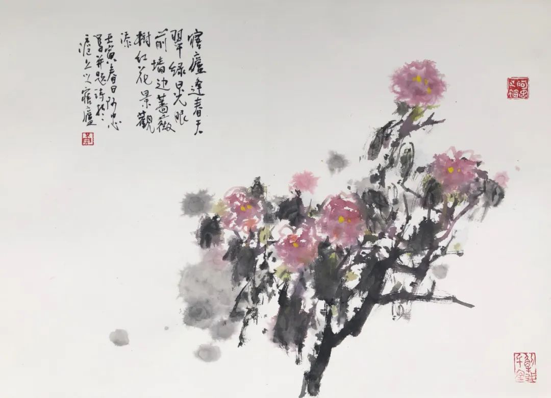 著名画家黄阿忠应邀参展，“飞花令2023·中国花鸟画名家学术邀请展”6月16日将在北京开展