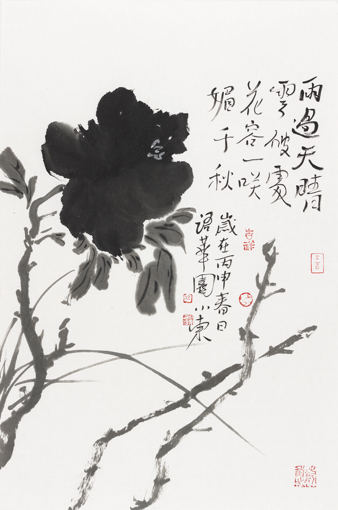 著名画家伍小东应邀参展，“飞花令2023·中国花鸟画名家学术邀请展”6月16日将在北京开展