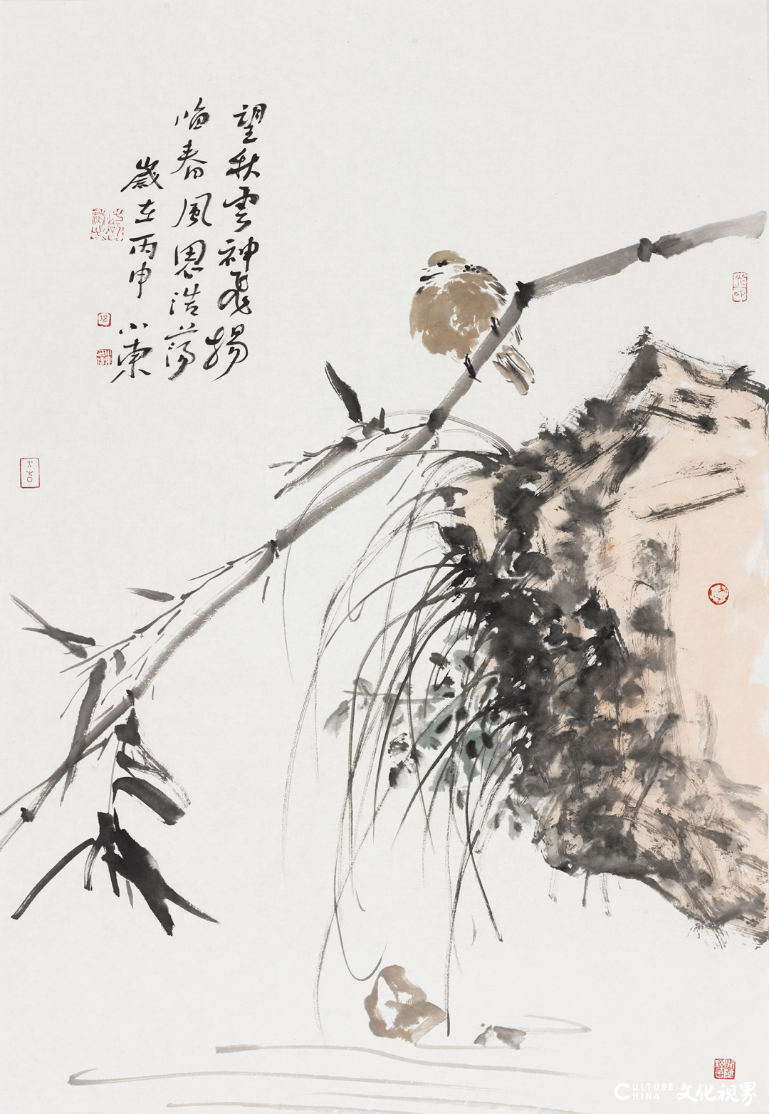 著名画家伍小东应邀参展，“飞花令2023·中国花鸟画名家学术邀请展”6月16日将在北京开展