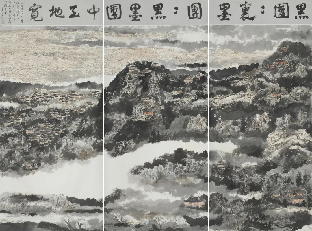 洪谷神征望海潮，著名画家林海钟应邀参展“五岳归来——第七届杭州·中国画双年展”