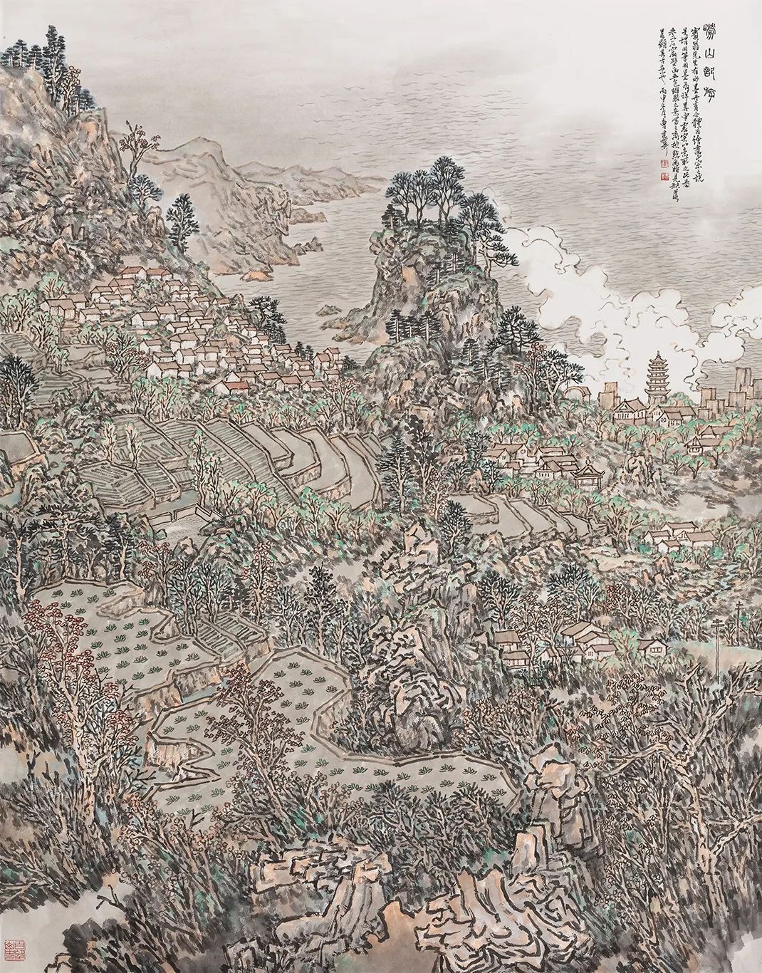 “山水万象——中国艺术研究院国画院山水工作室作品展”在京举行，展期至5月22日