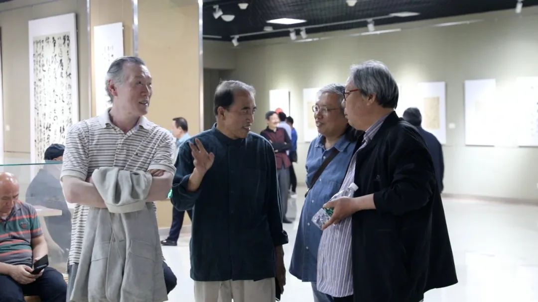 “岱宗石壑——陈师超书法作品展”在山东省文化馆开幕