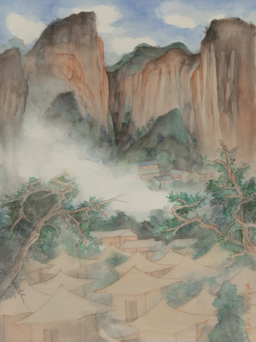 情由景生 缘心见性，著名画家丘挺受邀参展“五岳归来——第七届杭州·中国画双年展”