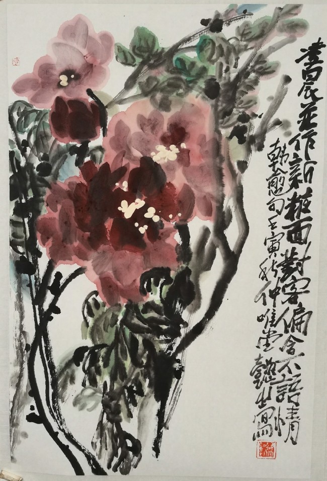 小画有趣味，大画见沉雄——赏读姚晓冬充满生机的花鸟画