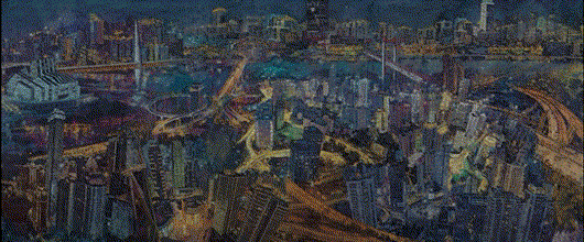 城市寓言——著名画家张杰对时代与现实的独特视角和深刻观察