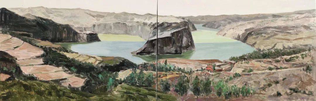  “故事里的黄河——山东黄河文化美术作品巡展”5月20日将在银川美术馆开展