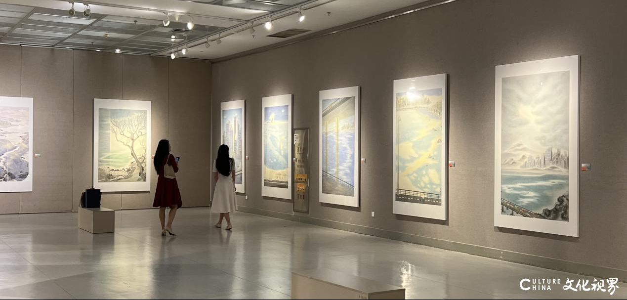 “春晖——厦门大学美术系山水画研究生三人作品汇报展”开幕，展期将持续至5月27日