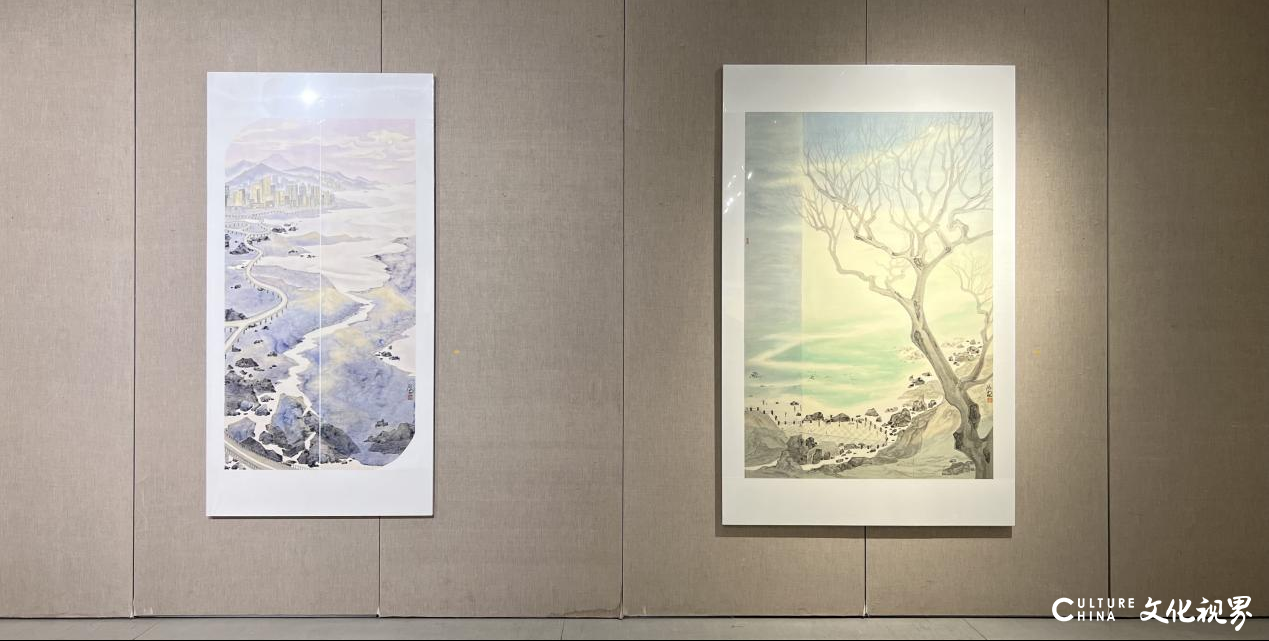 “春晖——厦门大学美术系山水画研究生三人作品汇报展”开幕，展期将持续至5月27日