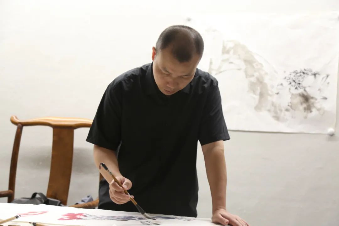 民革中央画院（第四回）“携手共进一一民革山东中山书画院作品联展”隆重开幕