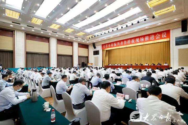 山东省乡村振兴齐鲁样板现场推进会议举行