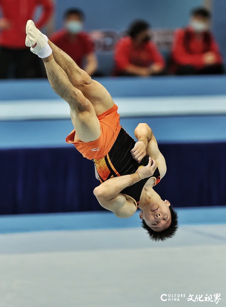 张博恒成功卫冕2023年“山体集团杯”全国体操锦标赛男子个人全能冠军