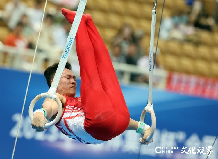 张博恒成功卫冕2023年“山体集团杯”全国体操锦标赛男子个人全能冠军