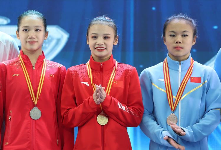 福建小花邱祺缘夺得2023年“山体集团杯”全国体操锦标赛女子个人全能冠军