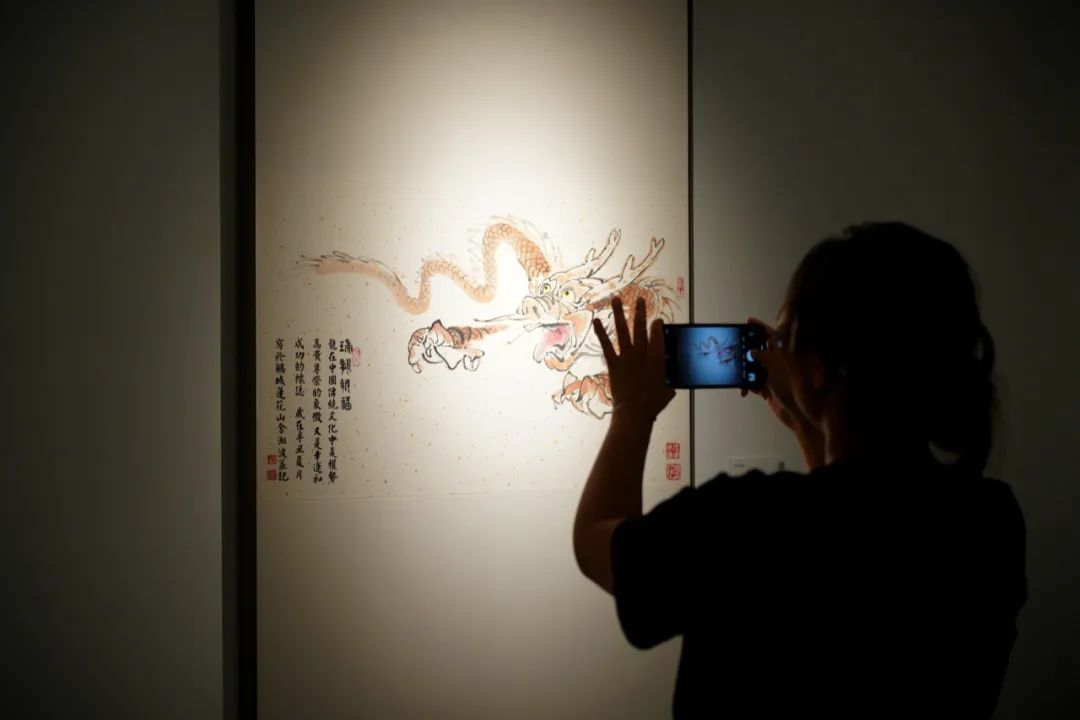 “清风雅趣——陈湘波工笔花鸟作品展”​在广州市中冶·逸璟荟开幕