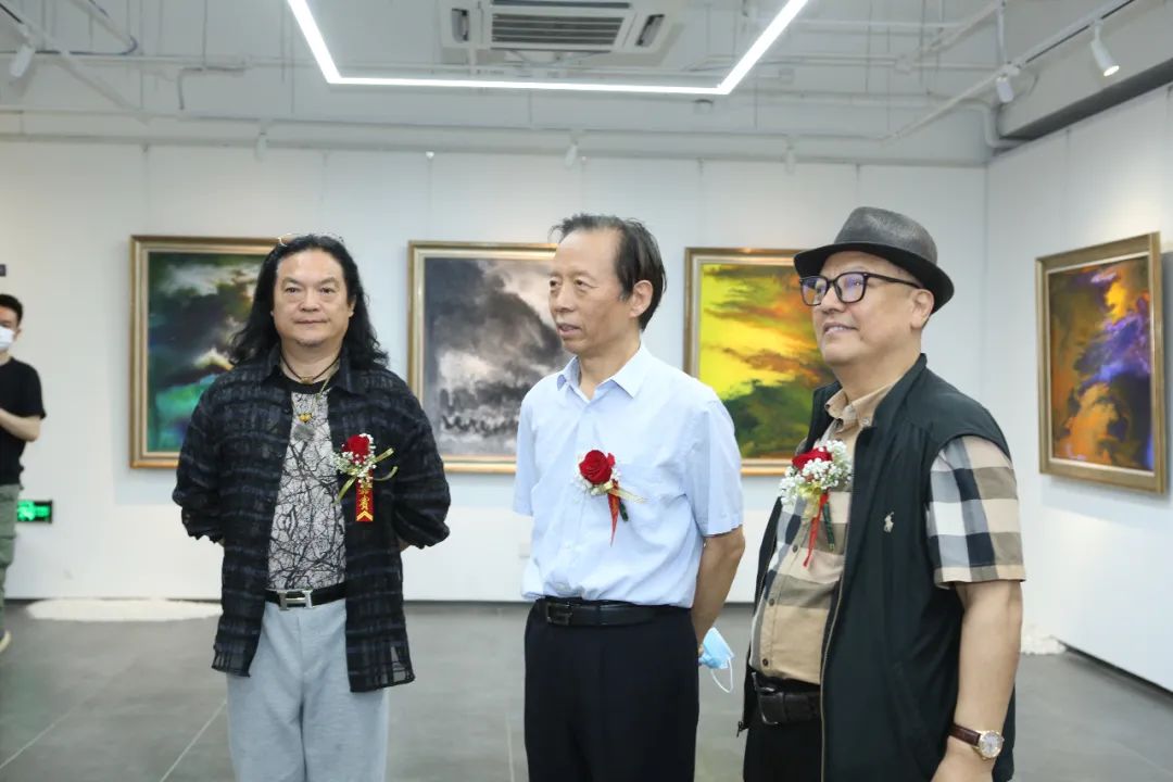 “大象无形  华彩益彰——承强油彩抽象绘画艺术展”在北京开幕