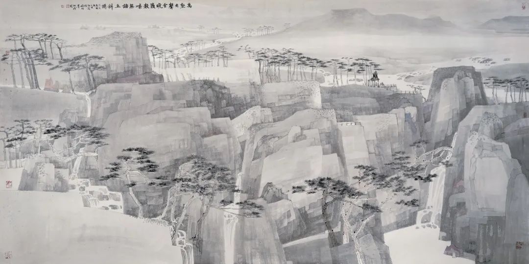 “只此家山一一张秋桔山水画作品展”将于6月3日在福建省画院开启巡展