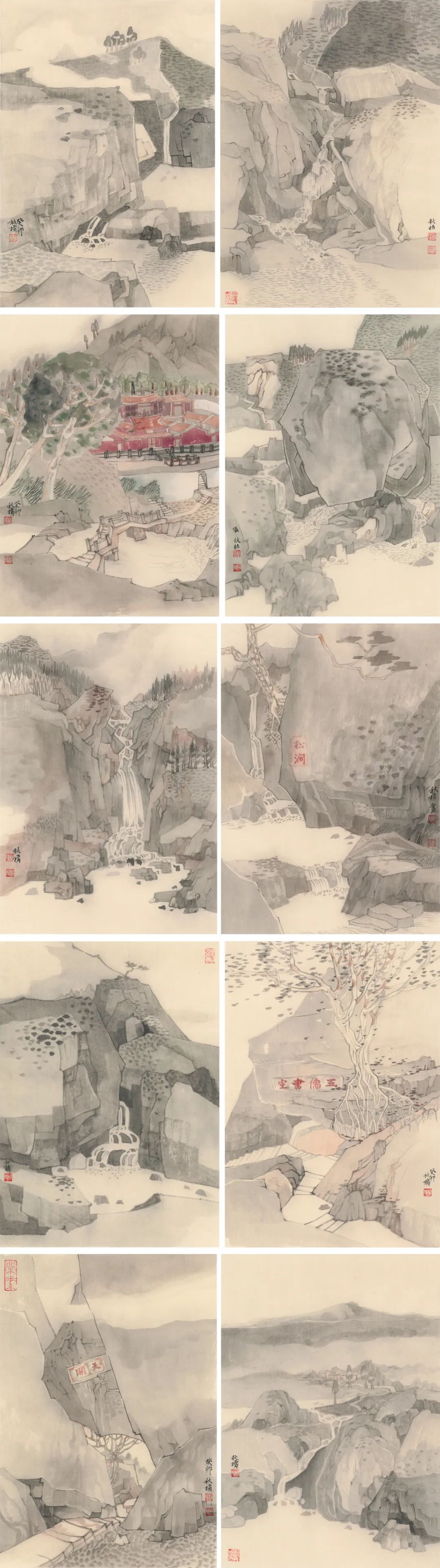 “只此家山一一张秋桔山水画作品展”将于6月3日在福建省画院开启巡展
