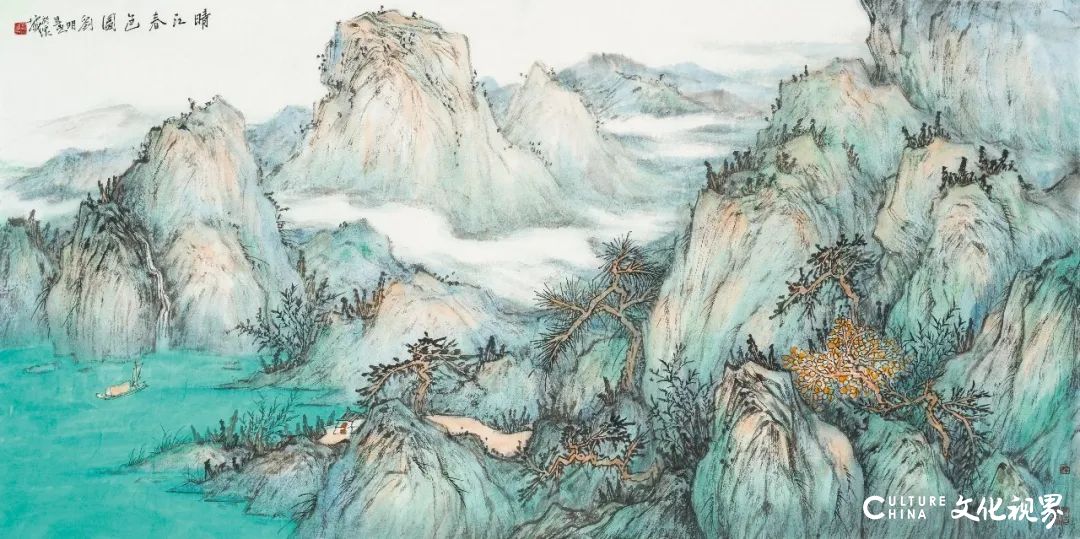 将“古意”与“时代精神”相结合，青年画家刘明的山水画呈现出超然意境