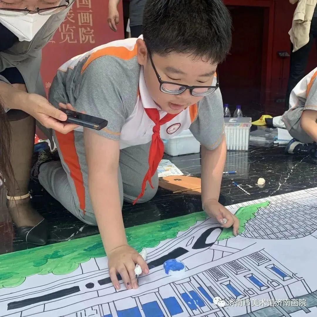 “美丽中国——百名儿童绘祖国”活动在济南市美术馆圆满举办