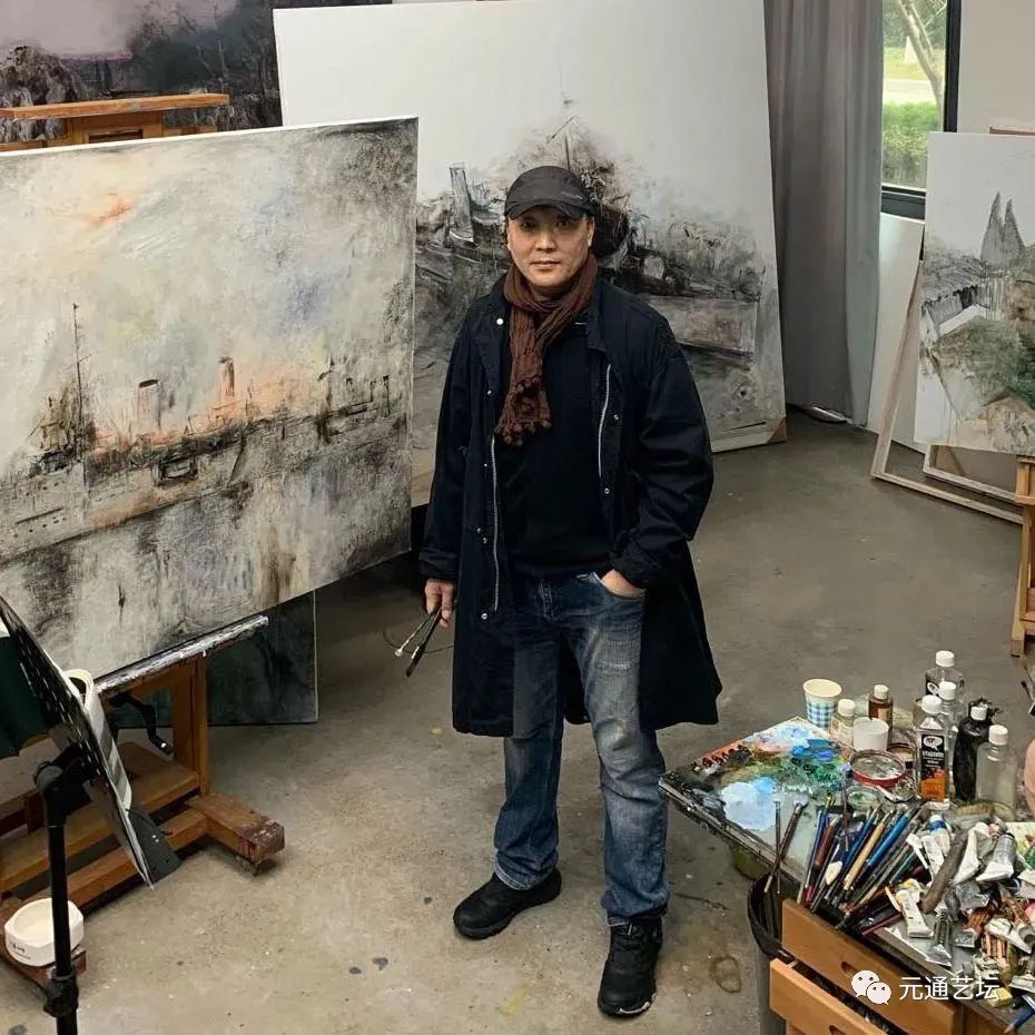 “蕴——张新权油画艺术展”今日在南京火山空间开幕