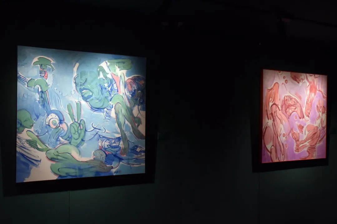 “墨语·千江月——张江舟艺术展”在书画频道美术馆隆重开幕