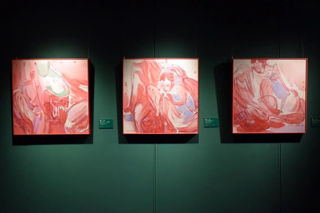 “墨语·千江月——张江舟艺术展”在书画频道美术馆隆重开幕