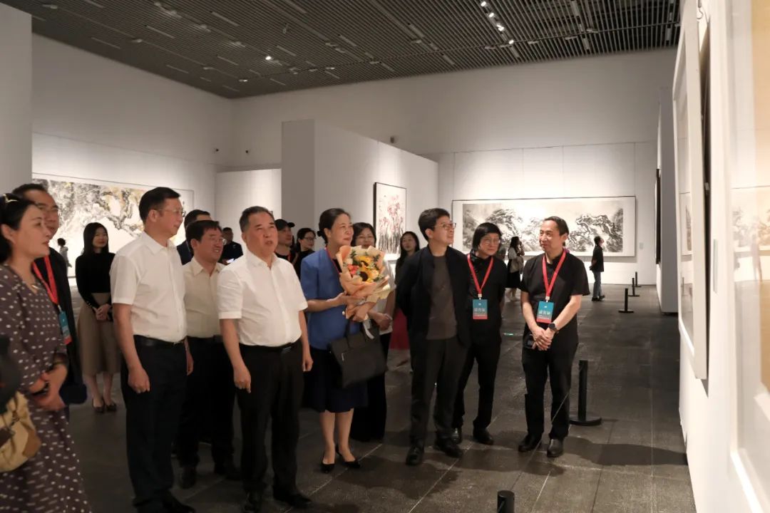 第三届“湖南·中国画双年展”在湖南美术馆开幕