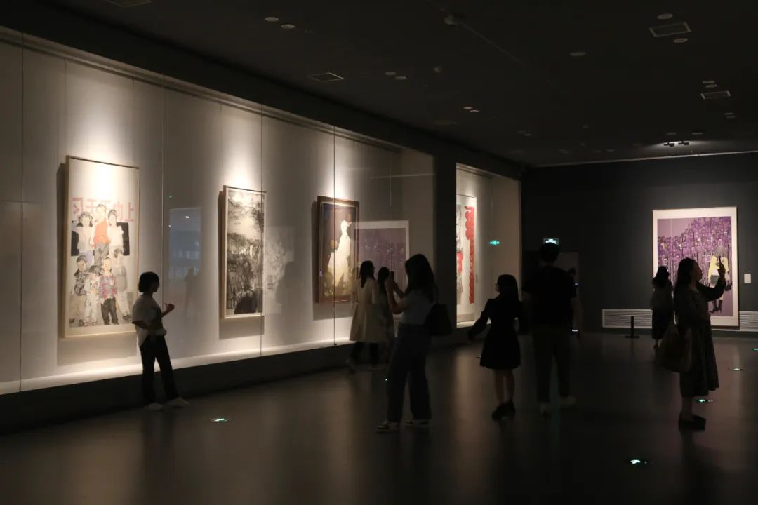 第三届“湖南·中国画双年展”在湖南美术馆开幕