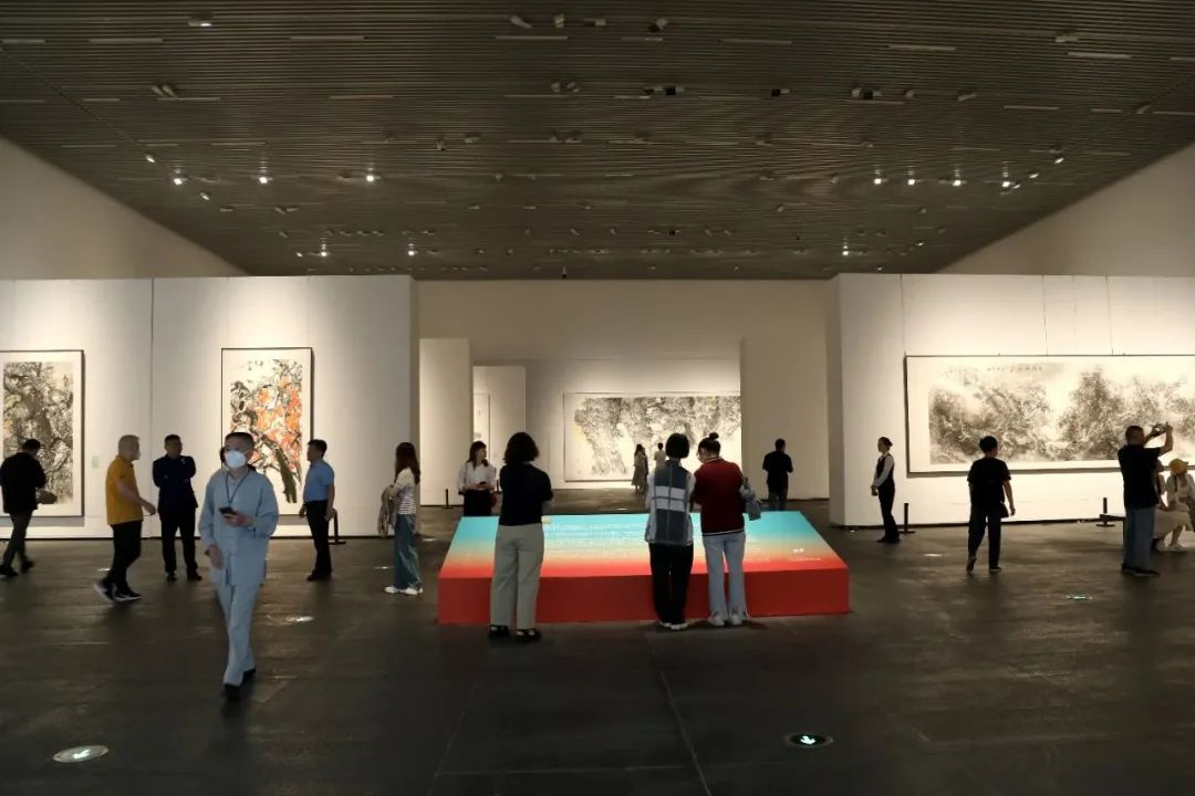 第三届“湖南·中国画双年展”在湖南美术馆开幕