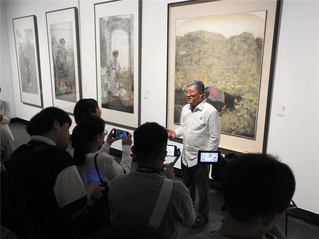 “丝路画语——于文江作品展”在贵州美术馆隆重开幕