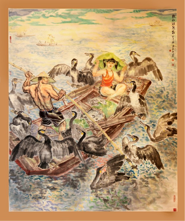 “汲古通今 明德见性——李济民绘画教学研究展”在济南开幕