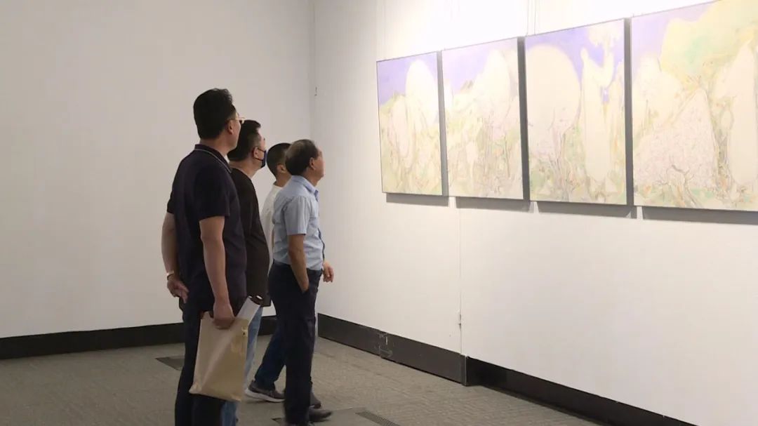 “妙心——中国国家画院李晓柱工作室师生绘画作品展”在威海开展