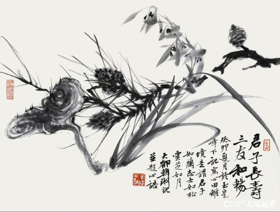 “花开三境—乔宜男/韩璐/宋丰光花鸟画品鉴会”将于6月24日在济南举行