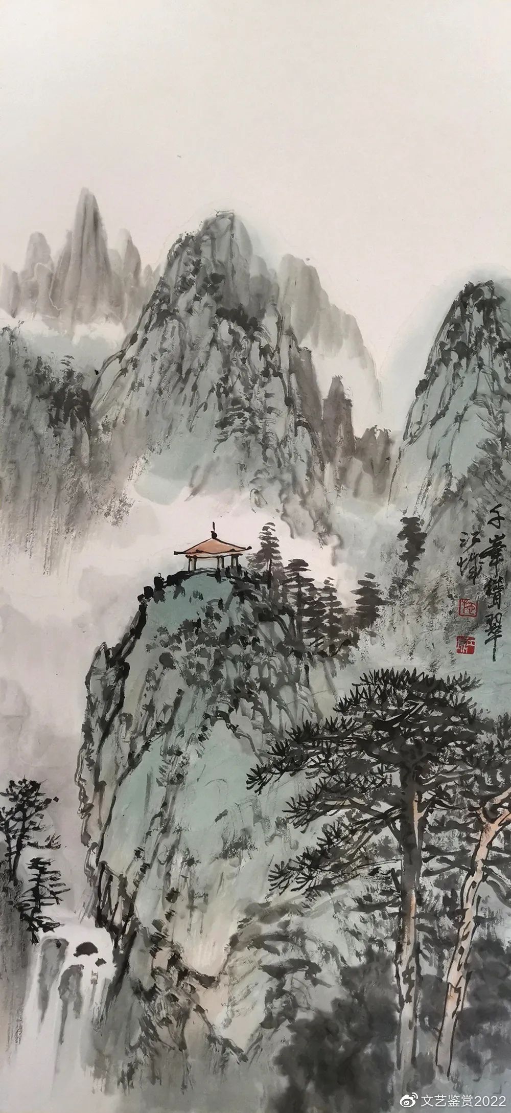 著名画家施江城应邀参展“大美宝地——全国书画名家学术交流展”