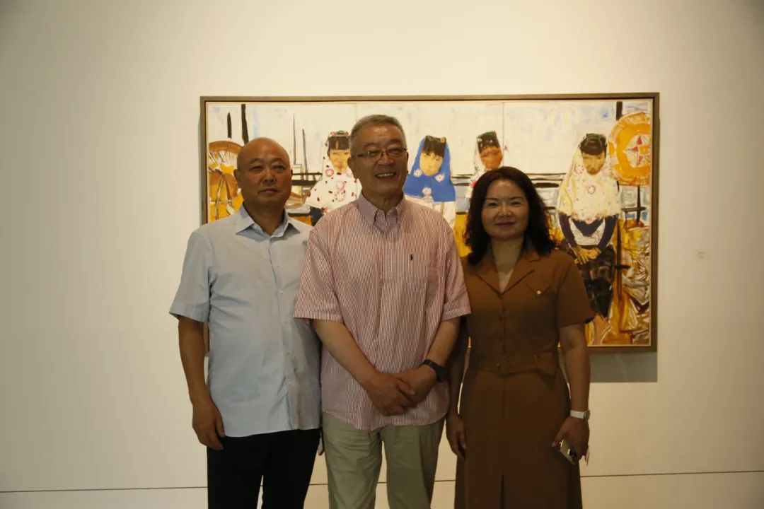 “梦吴越——戴士和油画作品展”在绍兴诸暨市鸿美术馆开幕