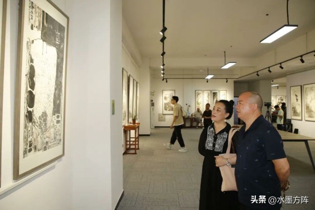 “水墨方阵·乘物游心交流展”的学术性在易轩庄美术馆完美呈现