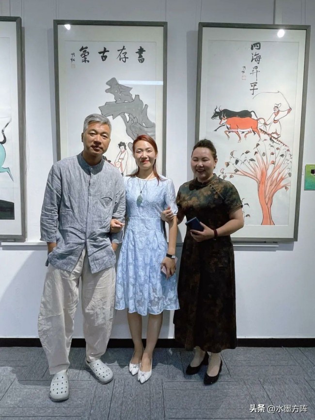 “水墨方阵·乘物游心交流展”的学术性在易轩庄美术馆完美呈现