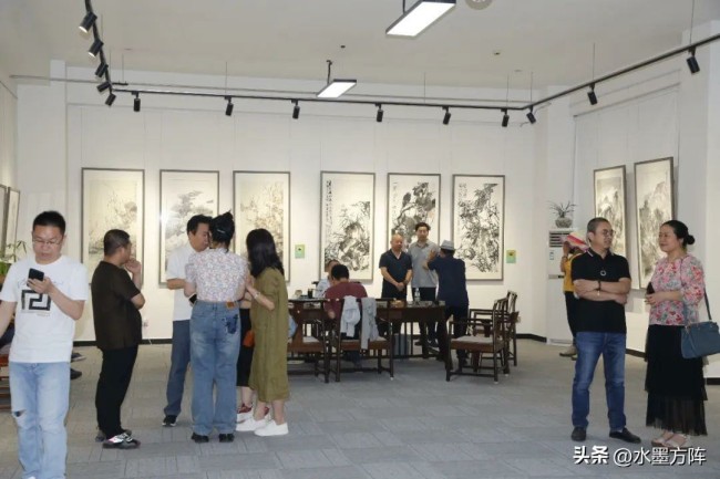 “水墨方阵·乘物游心交流展”的学术性在易轩庄美术馆完美呈现